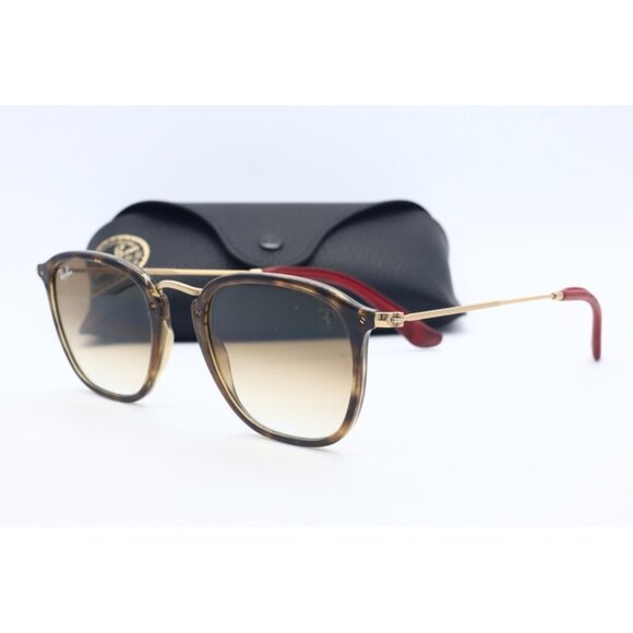 Ray Ban RB RB 2448 MF Havana Cat Eye Eyeglasses clear Lenses 53mm - Picture 1 of 7